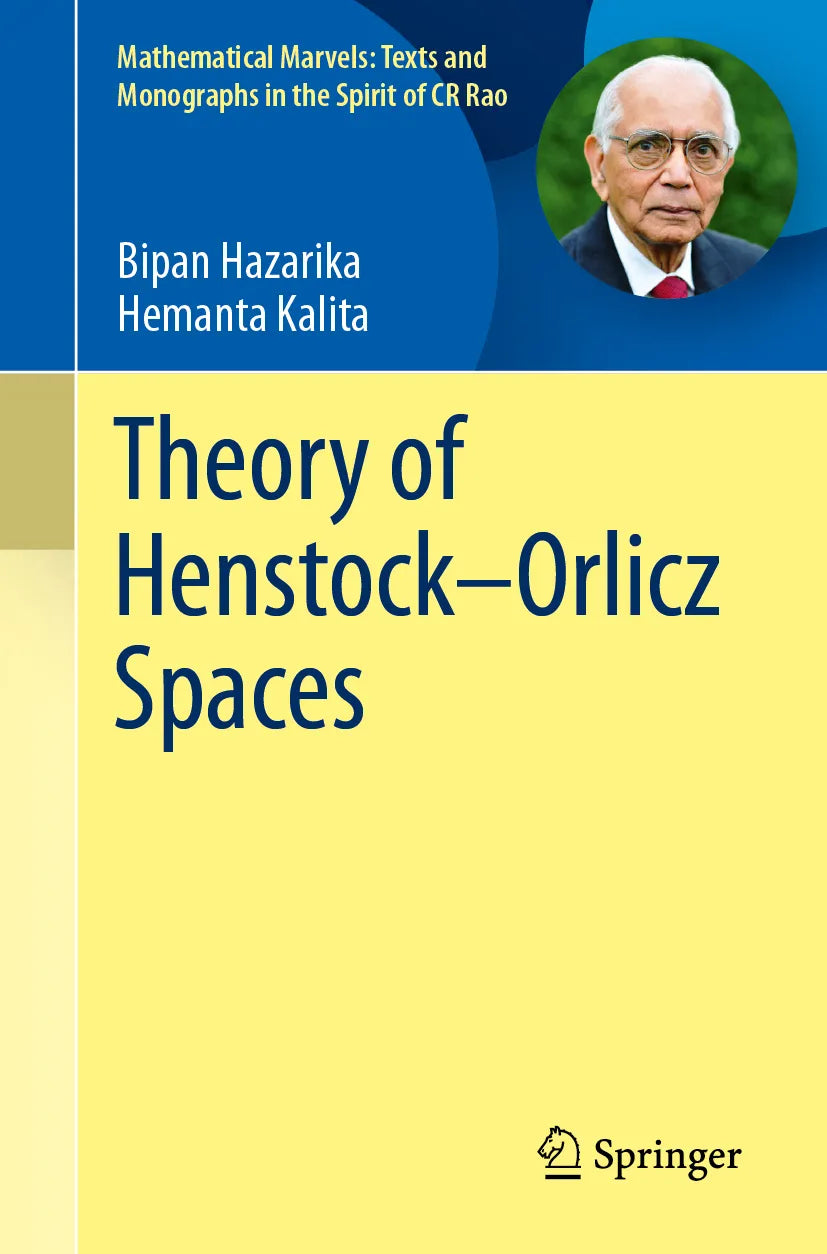 Cover: Theory of Henstock–Orlicz Spaces (E-Book) von Bipan Hazarika