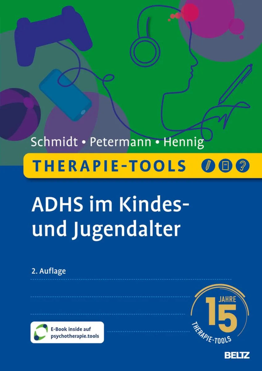 Cover: Therapie-Tools ADHS im Kindes- und Jugendalter (E-Book) von Sören Schmidt