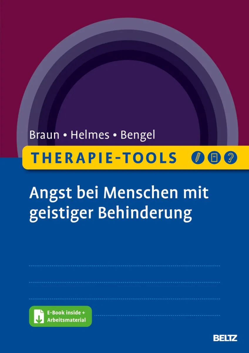 Cover: Therapie-Tools Angst bei Menschen mit geistiger Behinderung (E-Book) von David Braun