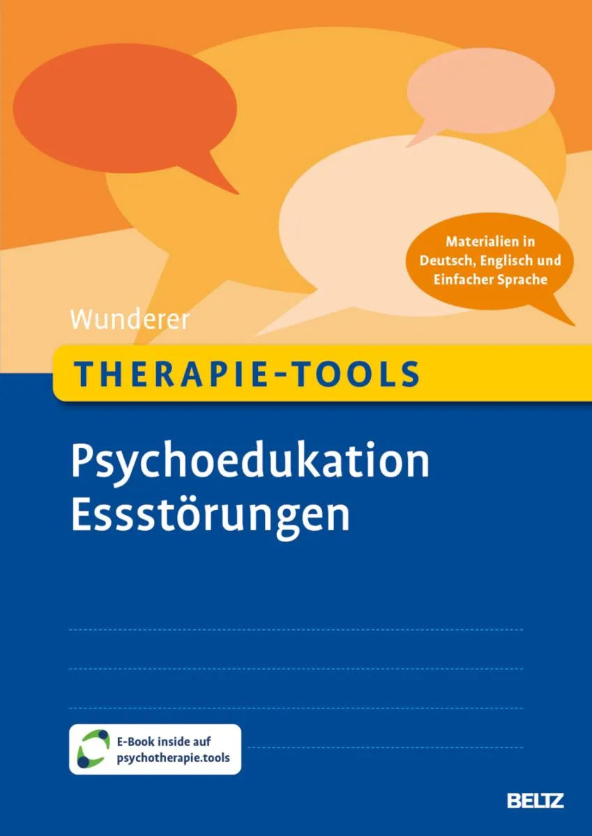 Cover: Therapie-Tools Psychoedukation Essstörungen (E-Book) von Eva Wunderer