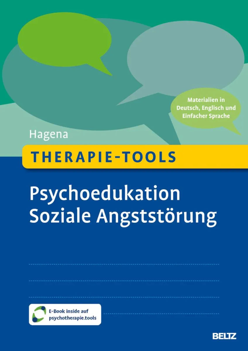 Cover: Therapie-Tools Psychoedukation Soziale Angststörung (E-Book) von Silka Hagena