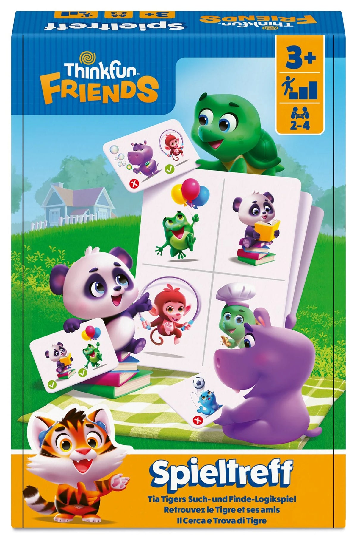 Logikspiel: ThinkFun Friends: Spieltreff - Logikspiel ab 3 Jahre