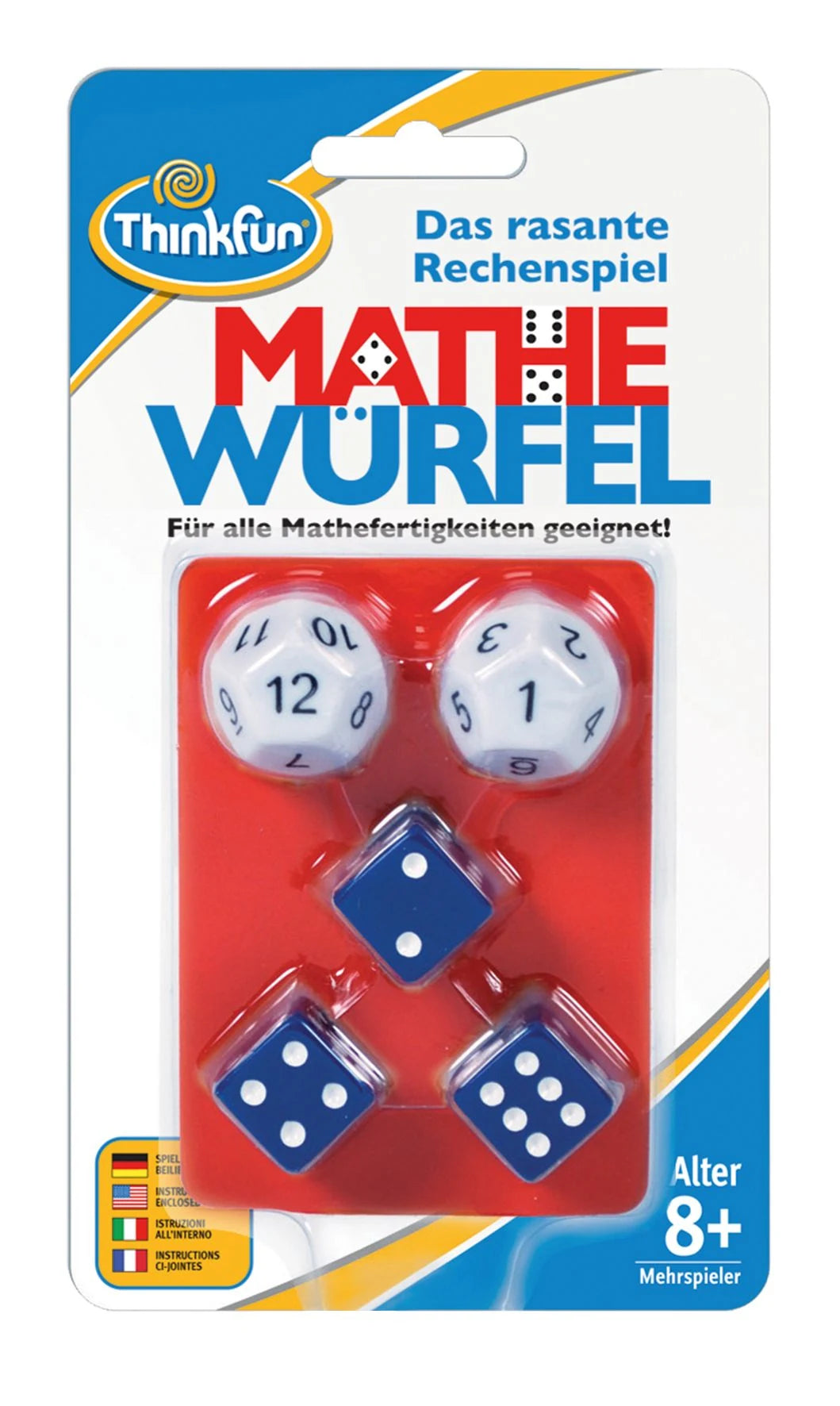 Lernspiel: ThinkFun Mathe Würfel - Lernspiel ab 8 Jahre