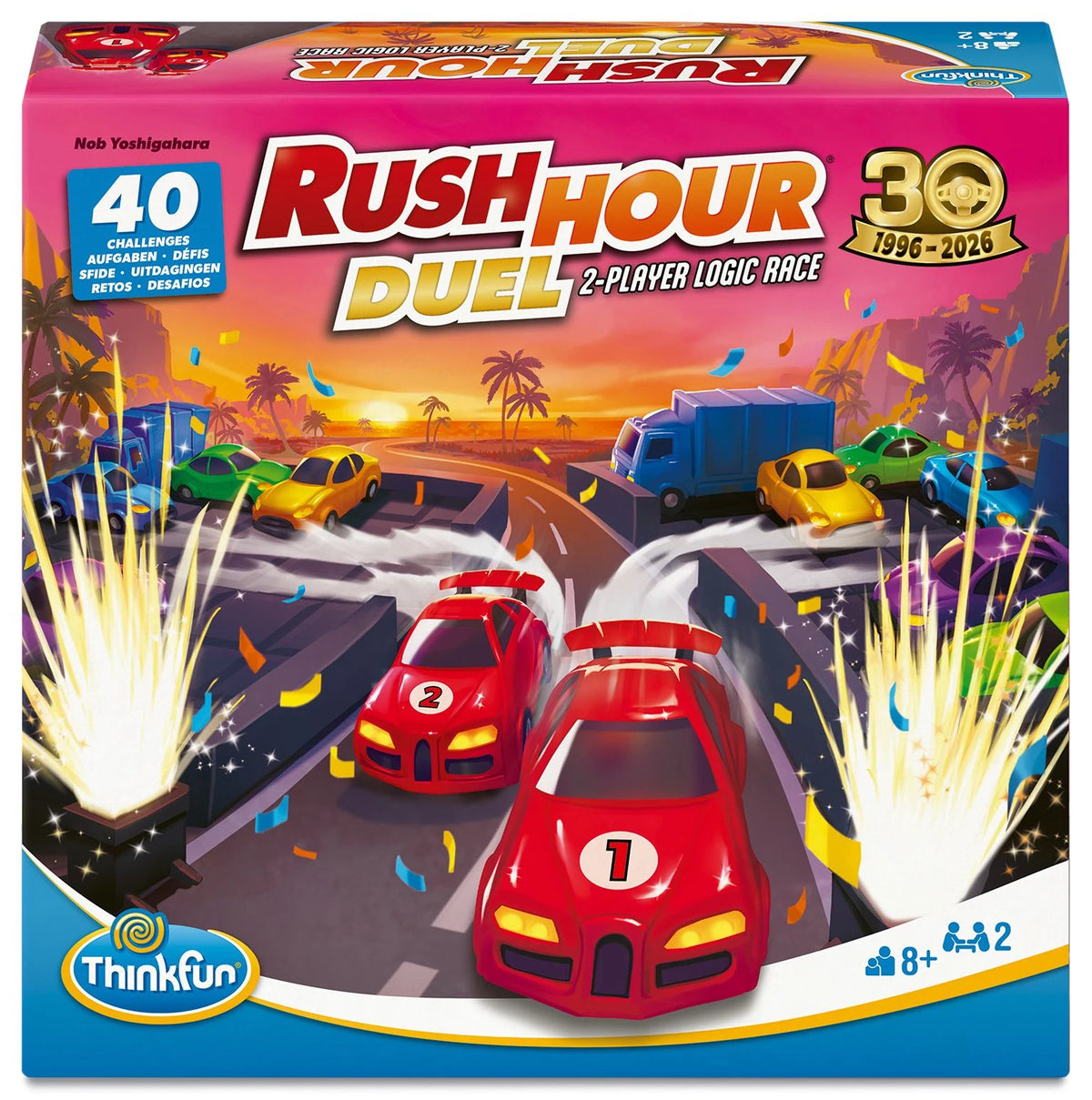 Logikspiel: ThinkFun Rush Hour Rush Hour® Duel - Logikspiel ab 8 Jahre