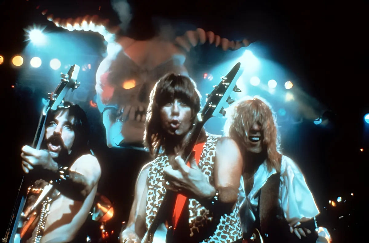 Filmszene 1 aus This is Spinal Tap – 4K UHD Blu-ray. Regie: Rob Reiner