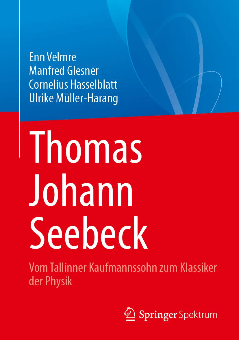Cover: Thomas Johann Seebeck (E-Book) von Enn Velmre