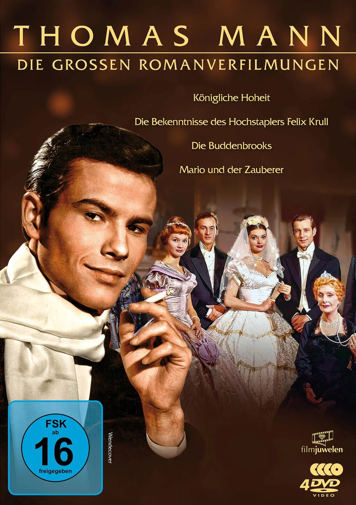 DVD-Cover: Thomas Mann - Die großen Romanverfilmungen. Regie: Harald Braun
