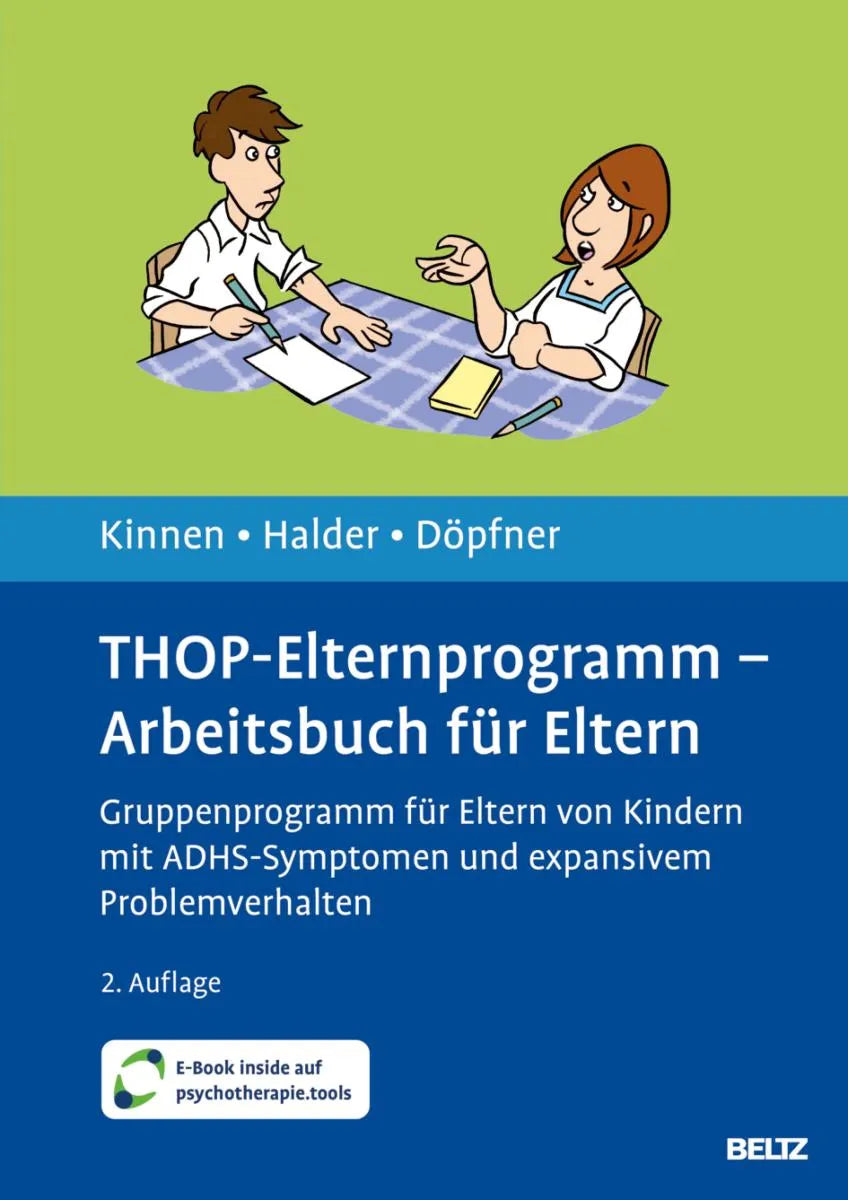 Cover: THOP-Elternprogramm - Arbeitsbuch für Eltern (E-Book) von Claudia Kinnen