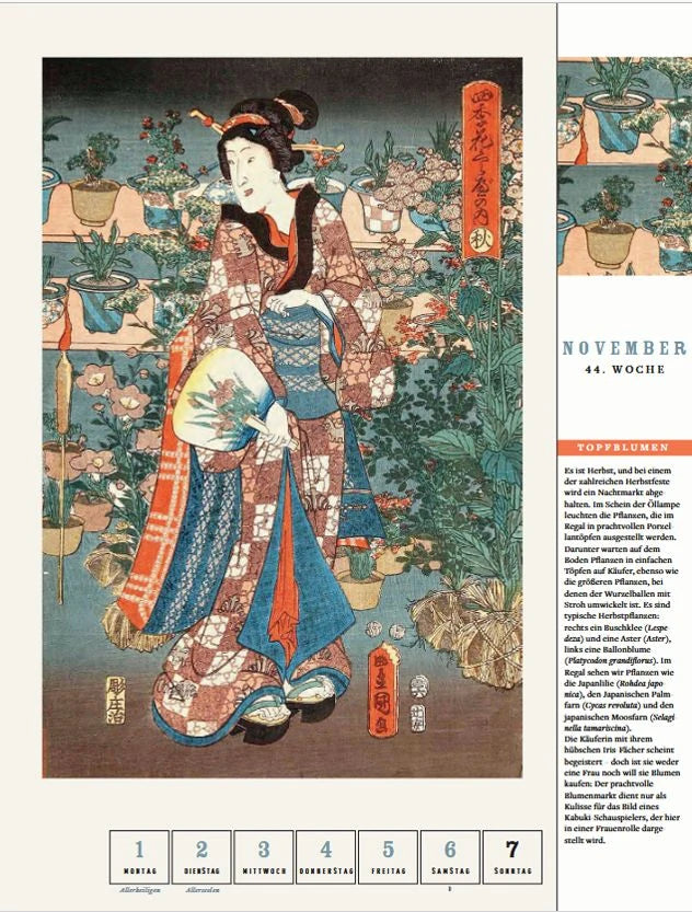 Thorbeckes Japanische-Gärten-Kalender 2027 – Ansicht