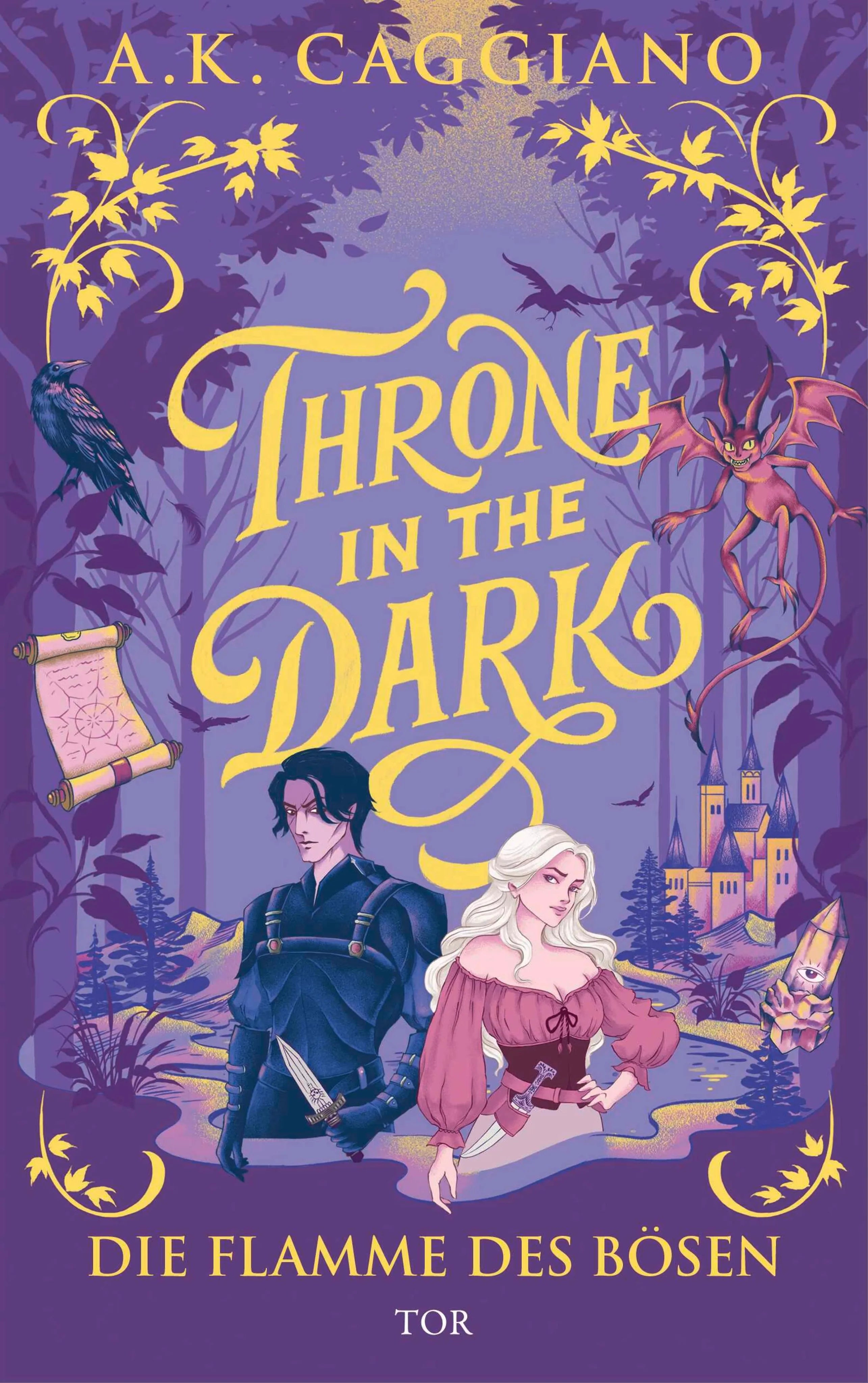 Cover: Throne in the Dark (E-Book) von A. K. Caggiano