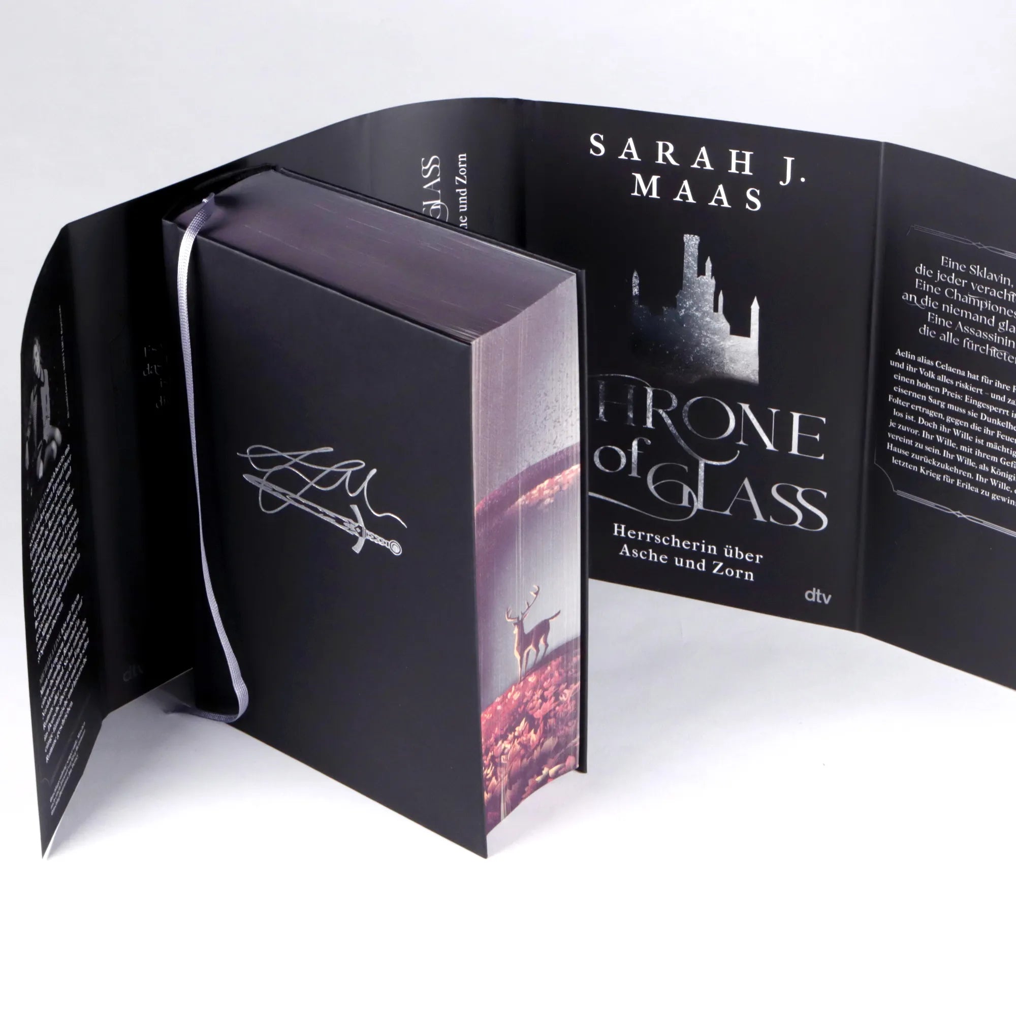 Abbildung von 'Throne of Glass – Herrscherin über Asche und Zorn'