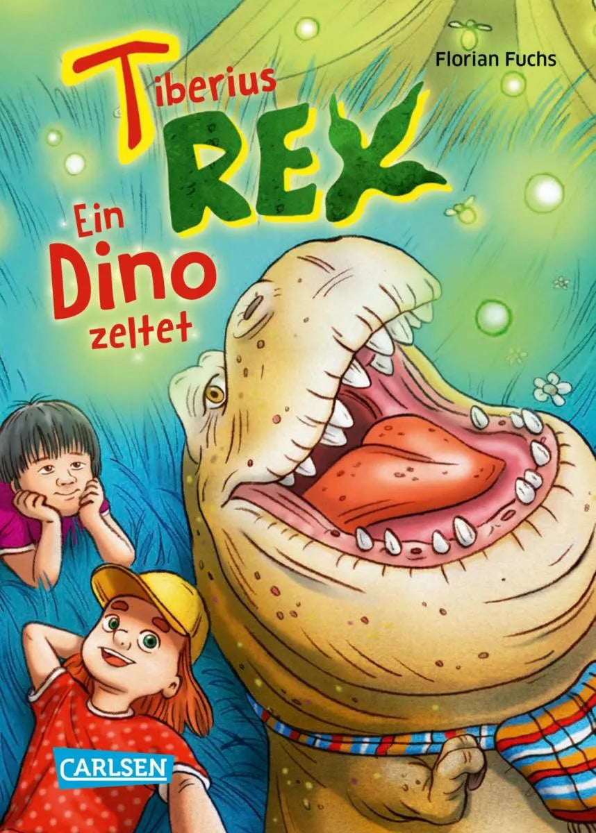 Cover: Tiberius Rex 3: Ein Dino zeltet (E-Book) von Florian Fuchs