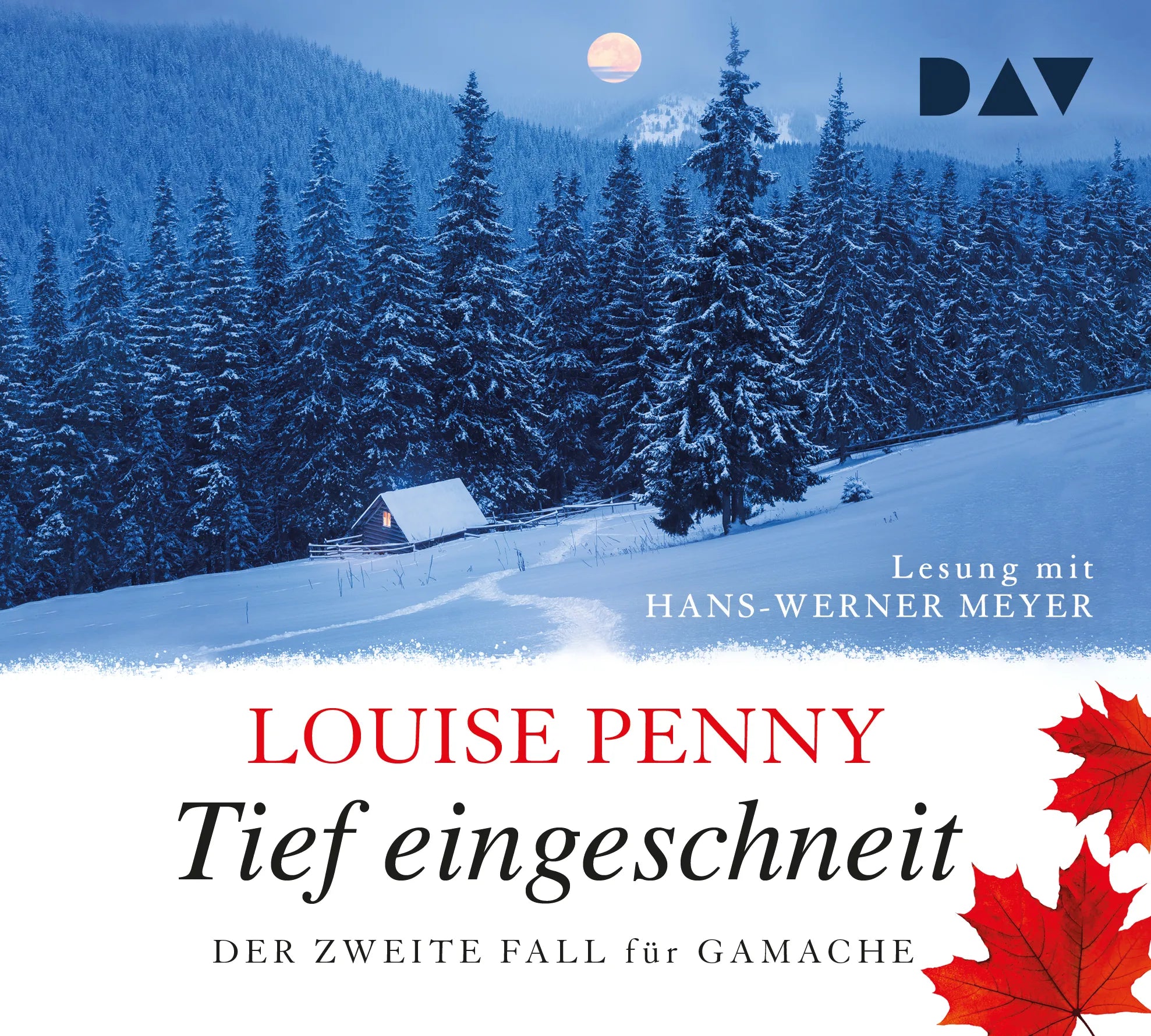 Buchcover von 'Tief eingeschneit. Der zweite Fall für Gamache' - Hörbuch (CD) von Louise Penny
