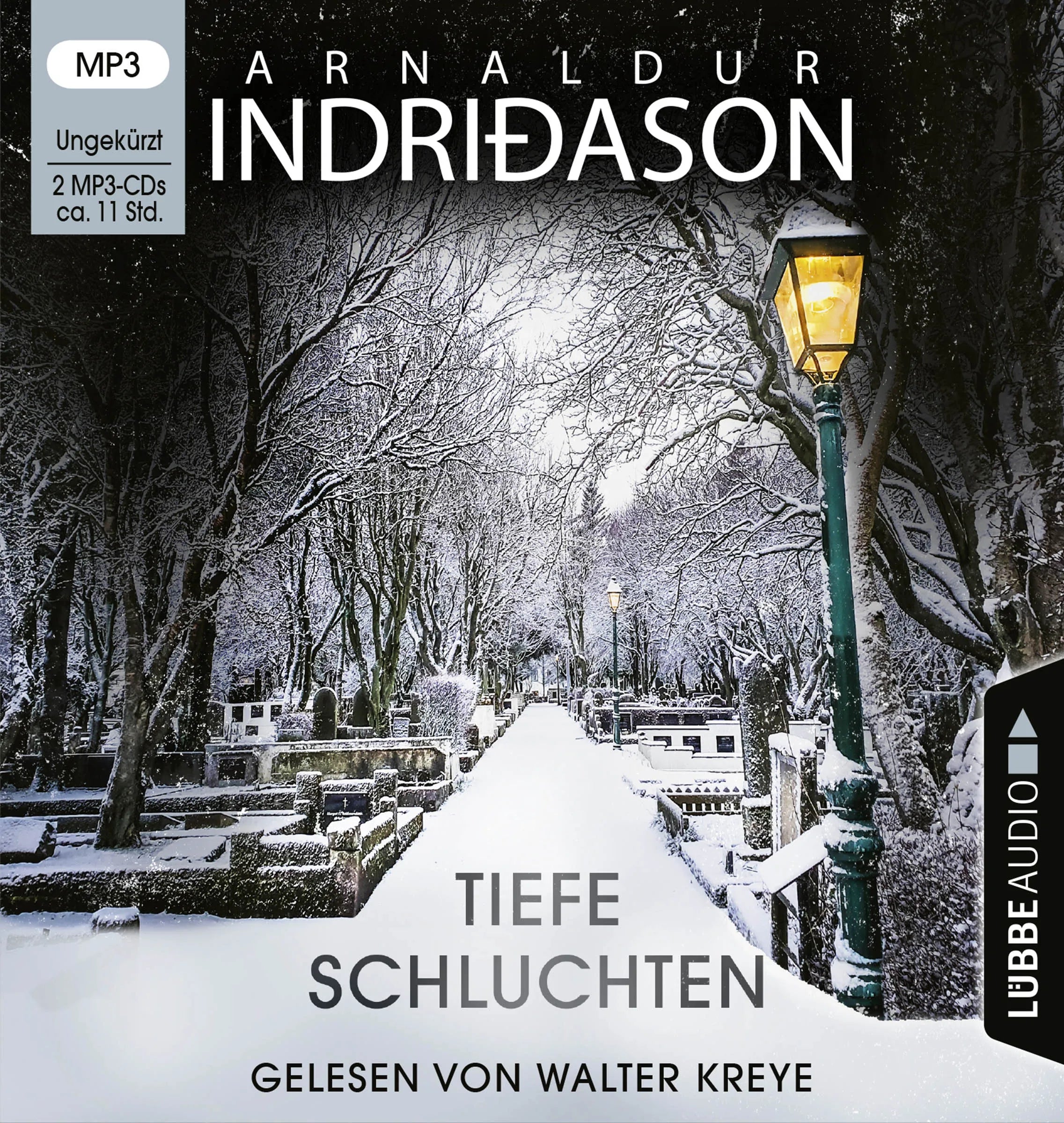 Buchcover von 'Tiefe Schluchten' - Hörbuch (CD) von Arnaldur Indriðason