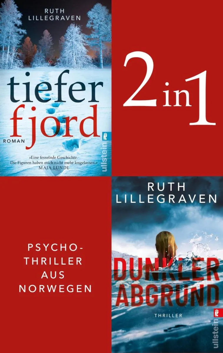 Cover: Tiefer Fjord // Dunkler Abgrund (E-Book) von Ruth Lillegraven