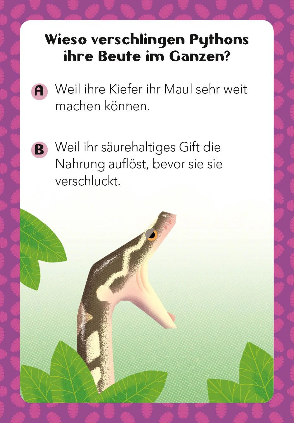 Tier-Quiz. 100 Fragen über Tiere für Quizfans und Tierfans (100 Fragen & Antworten) – Ansicht