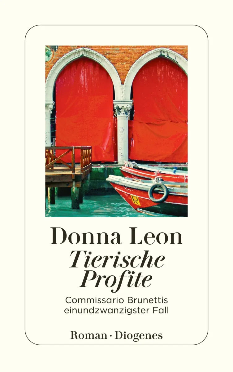 Buchcover von 'Tierische Profite' - Taschenbuch von Donna Leon