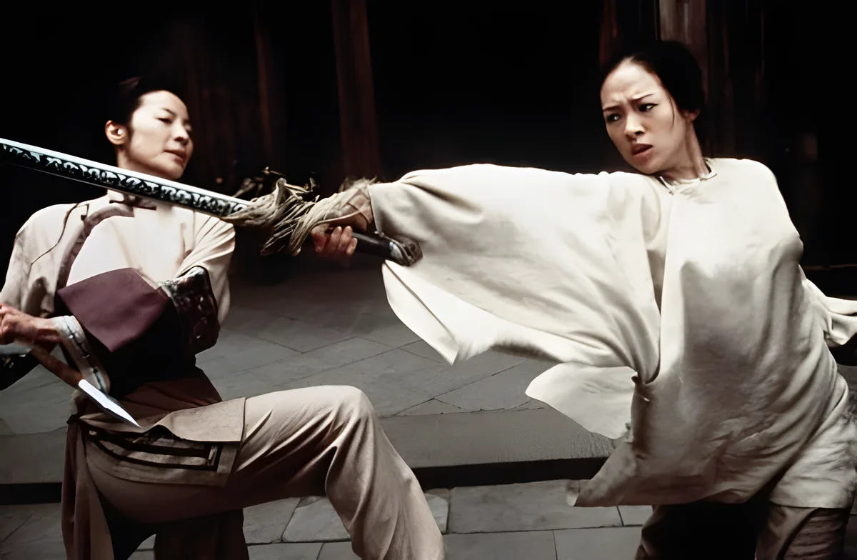 Filmszene 4 aus Tiger & Dragon – Blu-ray. Regie: Ang Lee
