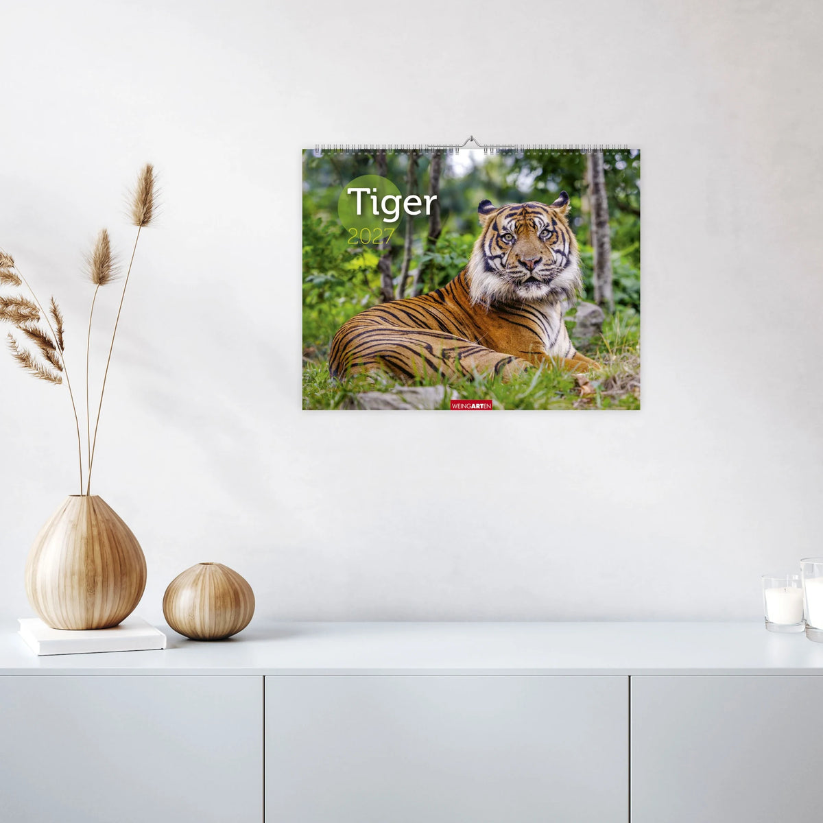Tiger Kalender 2027 – Ansicht