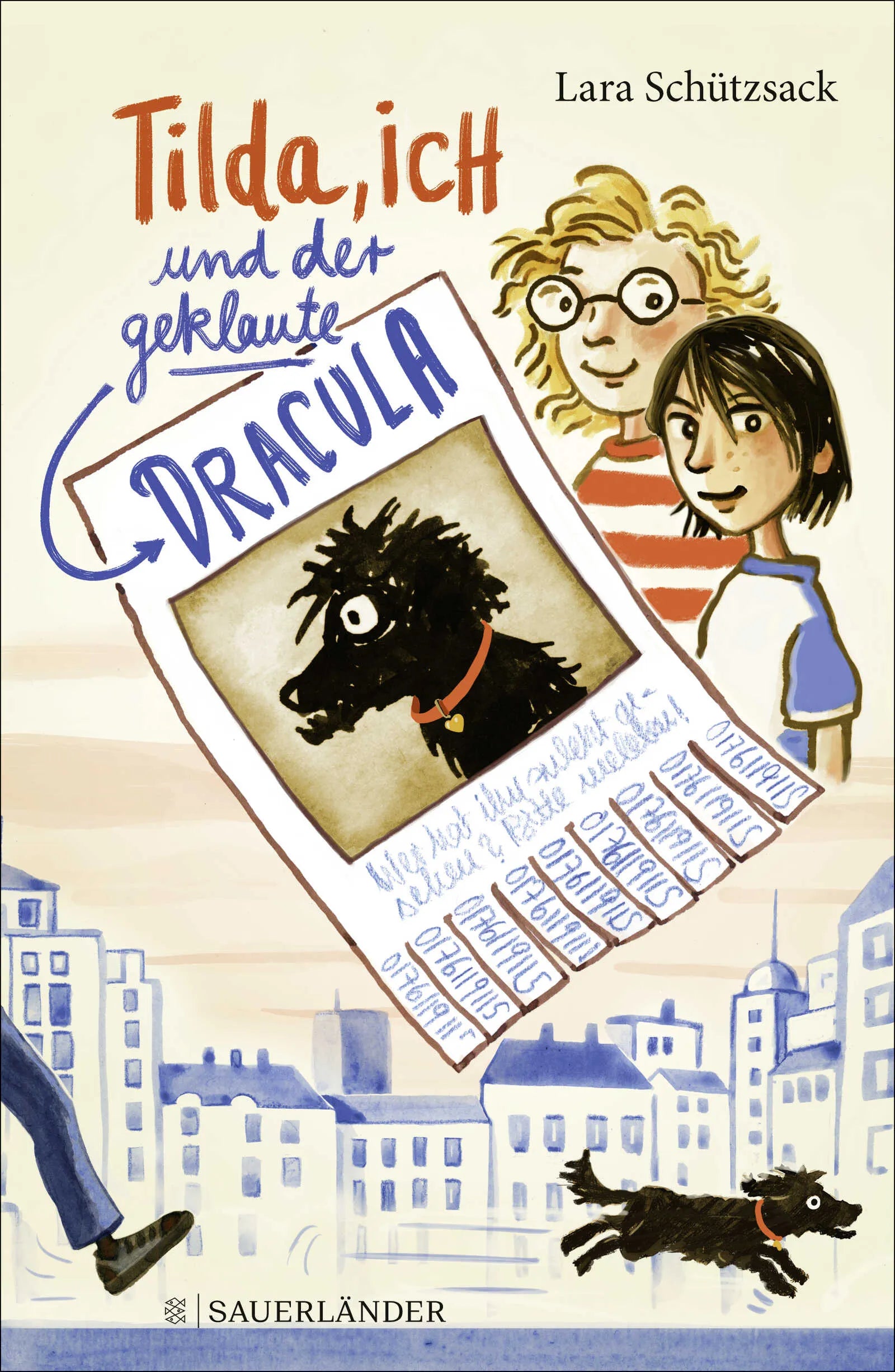 Buchcover von 'Tilda, ich und der geklaute Dracula' - Gebundene Ausgabe von Lara Schützsack