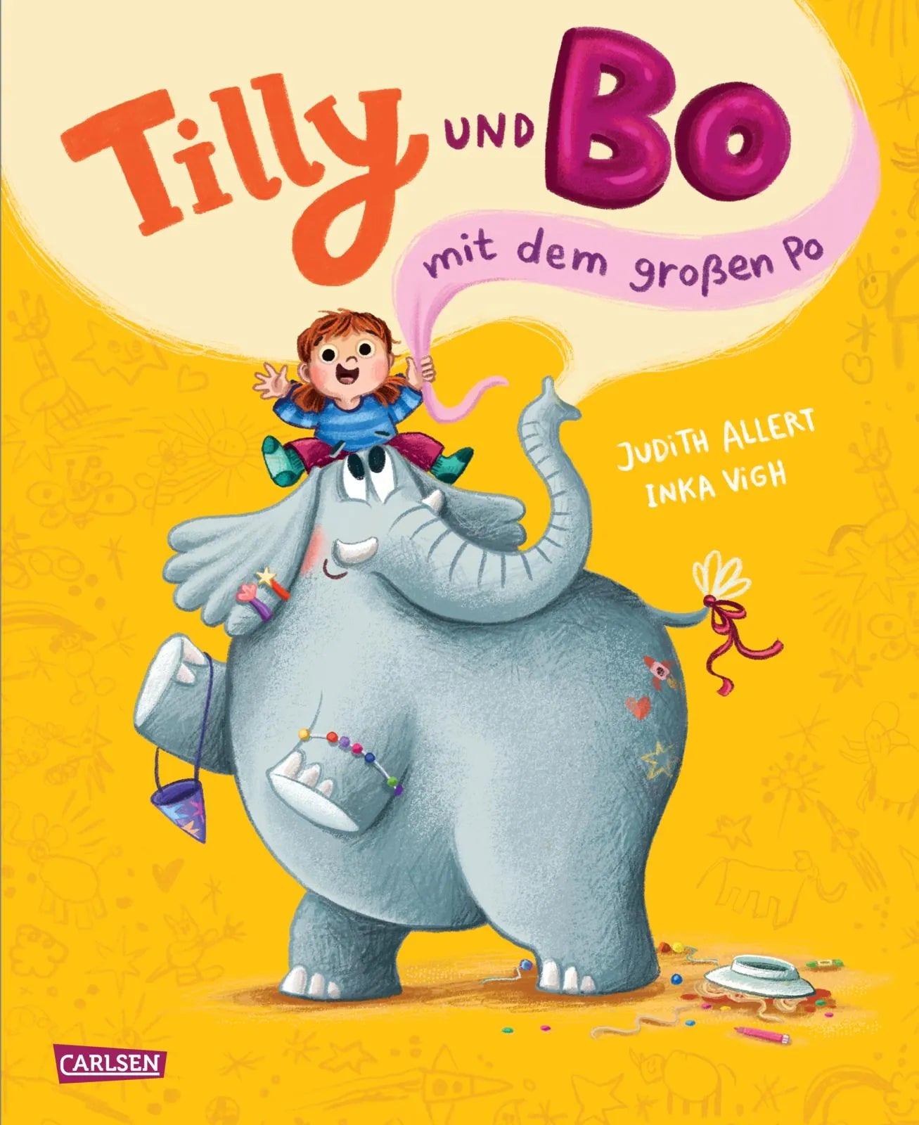 Cover: Tilly und Bo, mit dem großen Po (Hardcover) von Judith Allert