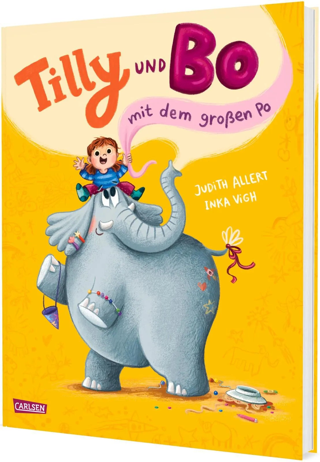 Cover: Tilly und Bo, mit dem großen Po (Hardcover) von Judith Allert