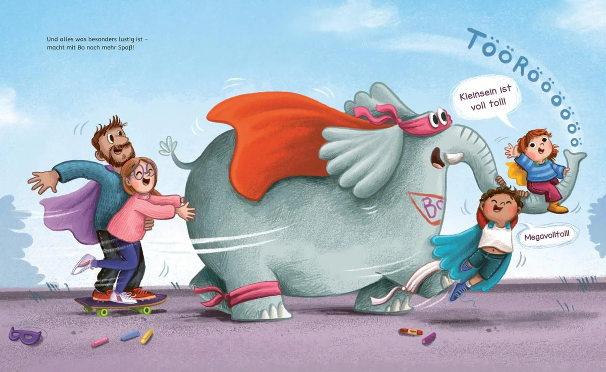 Detailansicht: Tilly und Bo, mit dem großen Po (Hardcover)