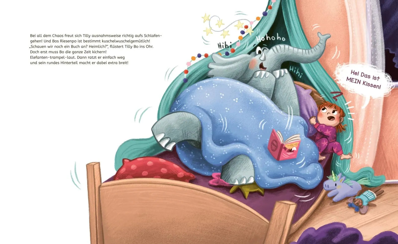 Detailansicht: Tilly und Bo, mit dem großen Po (Hardcover)