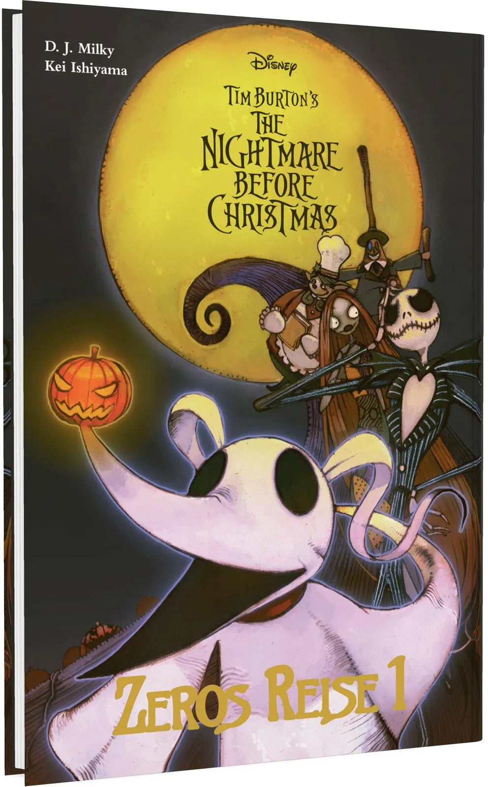 Buchcover von 'Tim Burton's The Nightmare Before Christmas: Zeros Reise 1' - Gebundene Ausgabe von Tim Burton