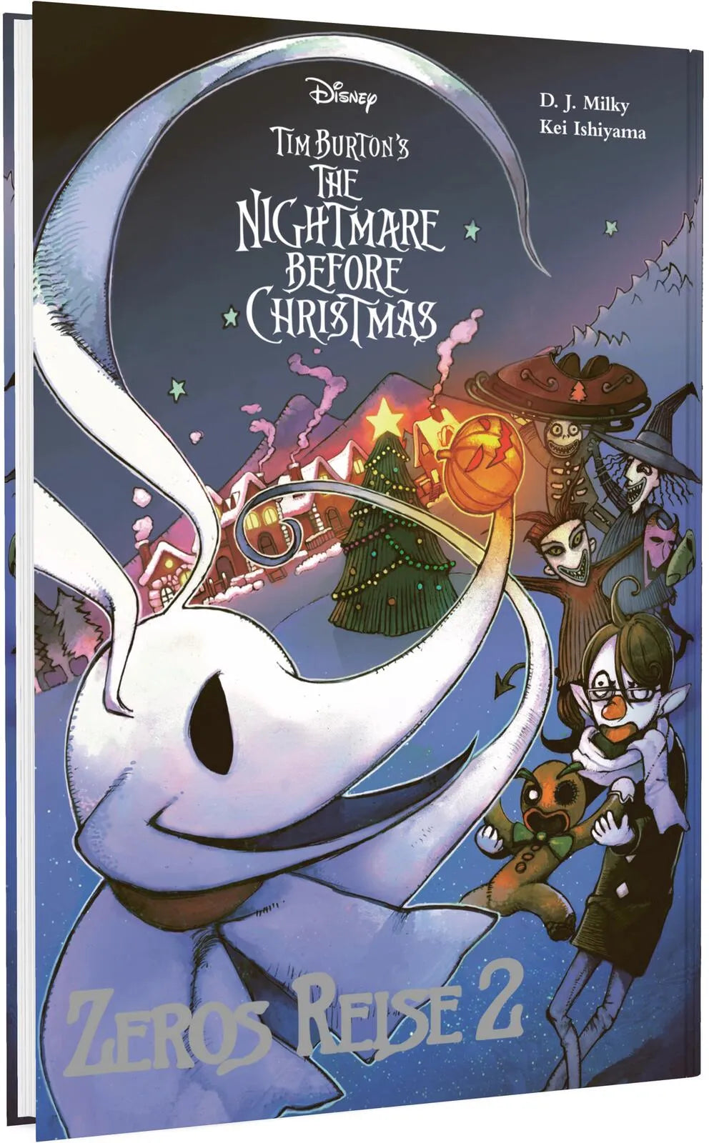 Buchcover von 'Tim Burton's The Nightmare Before Christmas: Zeros Reise 2' - Gebundene Ausgabe von Tim Burton