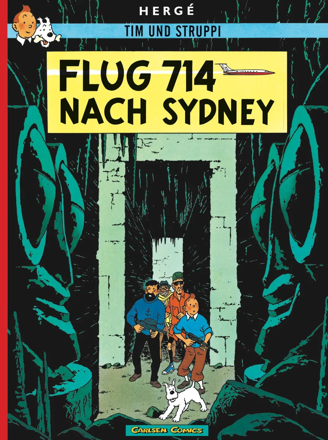 Buchcover von 'Tim und Struppi: Flug 714 nach Sydney' - Taschenbuch von Hergé