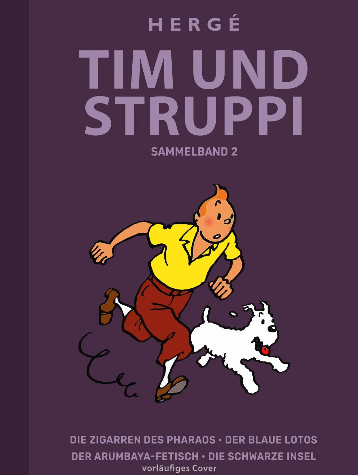 Buchcover von 'Tim und Struppi Sammelband 2' - Gebundene Ausgabe von Hergé