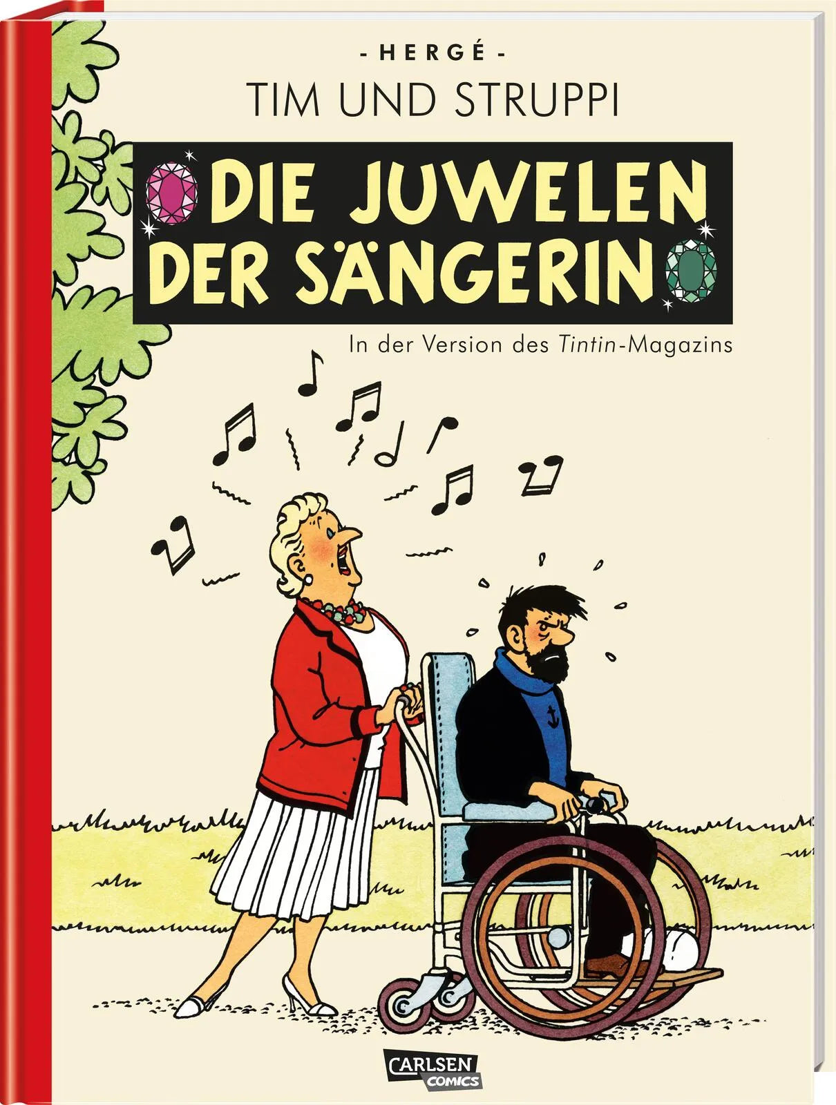 Buchcover von 'Tim und Struppi: Sonderausgabe: Die Juwelen der Sängerin' - Gebundene Ausgabe von Hergé