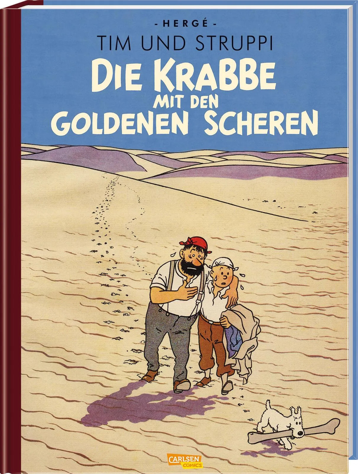 Buchcover von 'Tim und Struppi: Sonderausgabe: Die Krabbe mit den goldenen Scheren' - Gebundene Ausgabe von Hergé