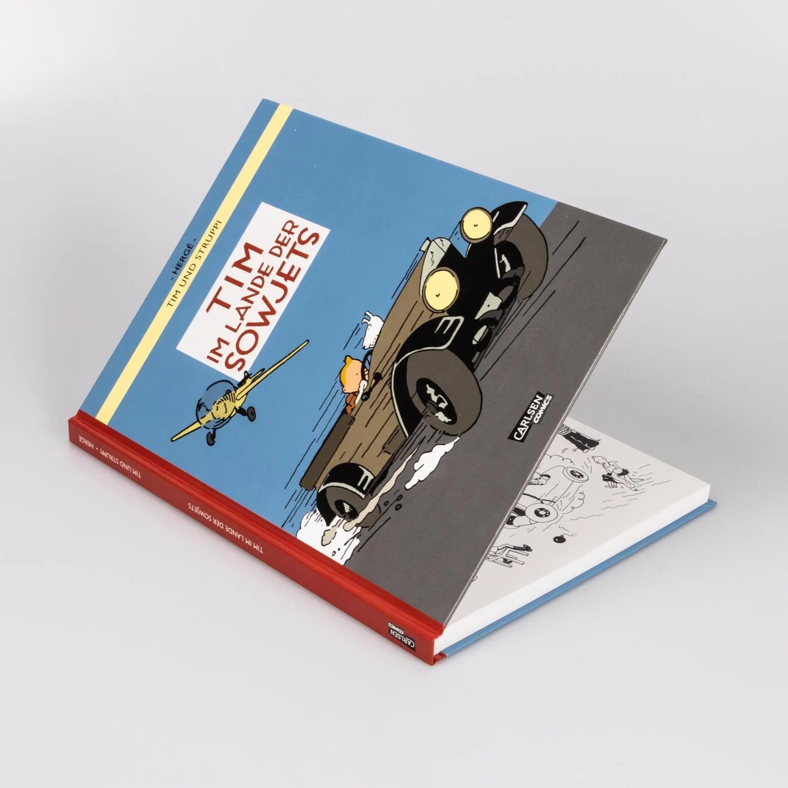 Hergé - Tim und Struppi: Tim im Lande der Sowjets - farbige Ausgabe