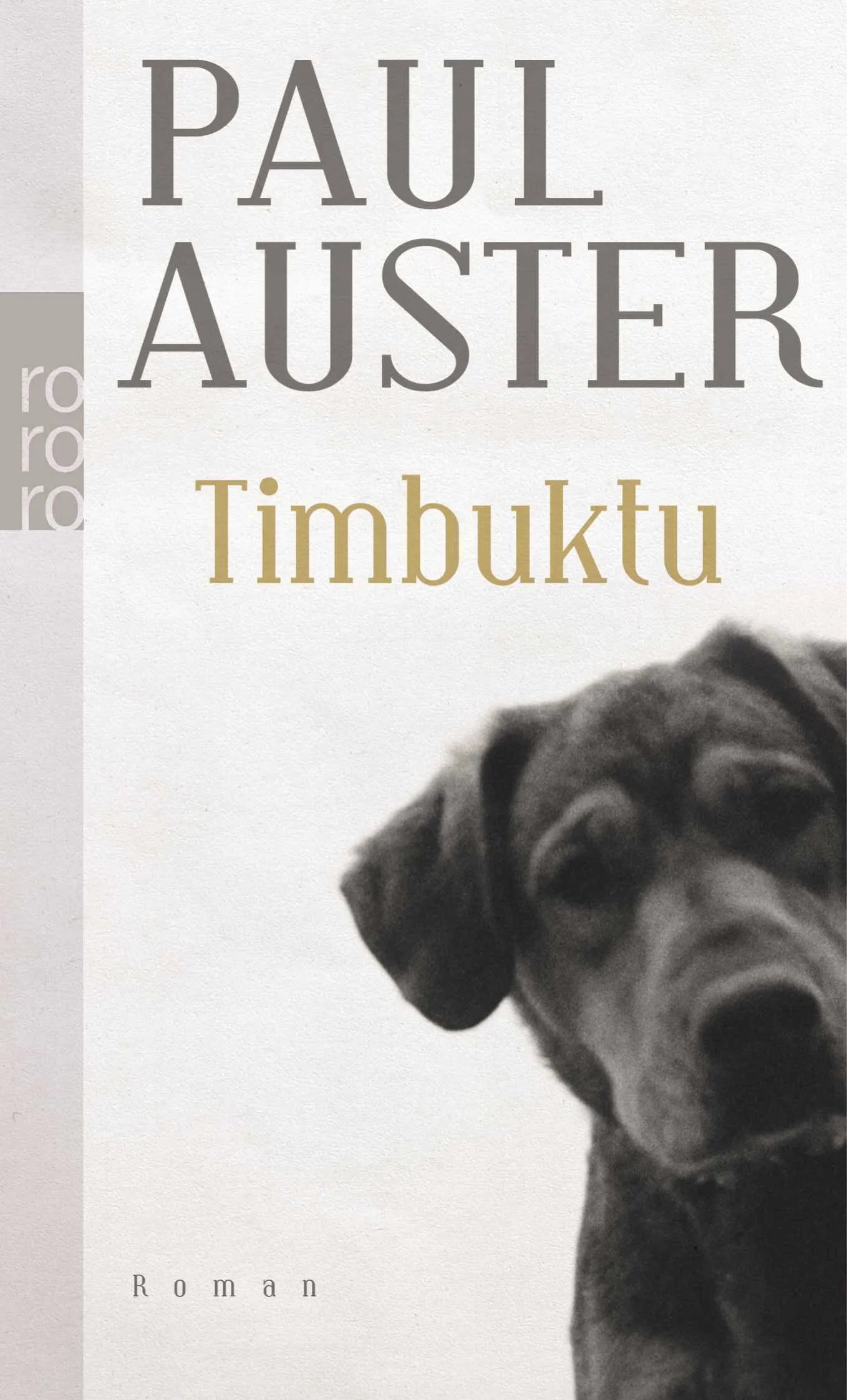 Buchcover von 'Timbuktu' - Taschenbuch von Paul Auster