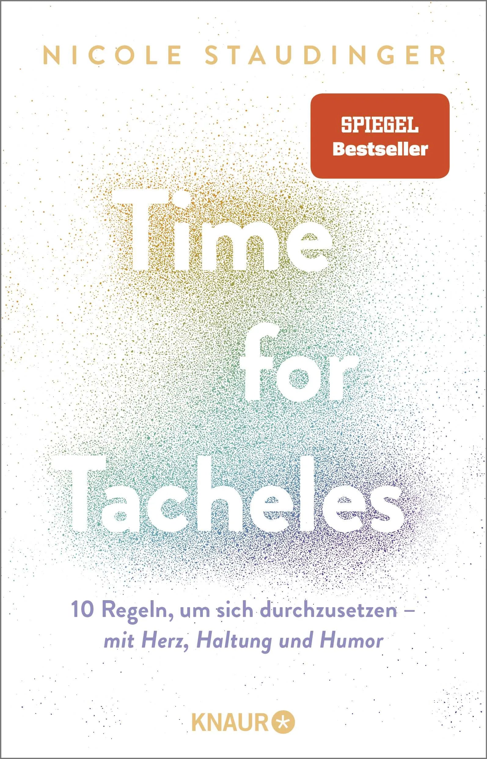 Cover: Time for Tacheles (Paperback) von Nicole Staudinger