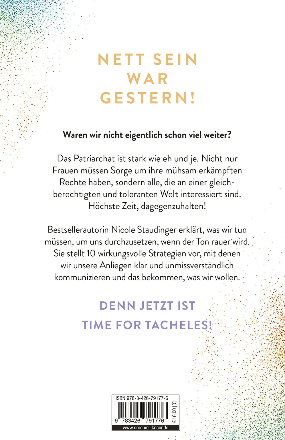 Rückseite: Time for Tacheles (Paperback)