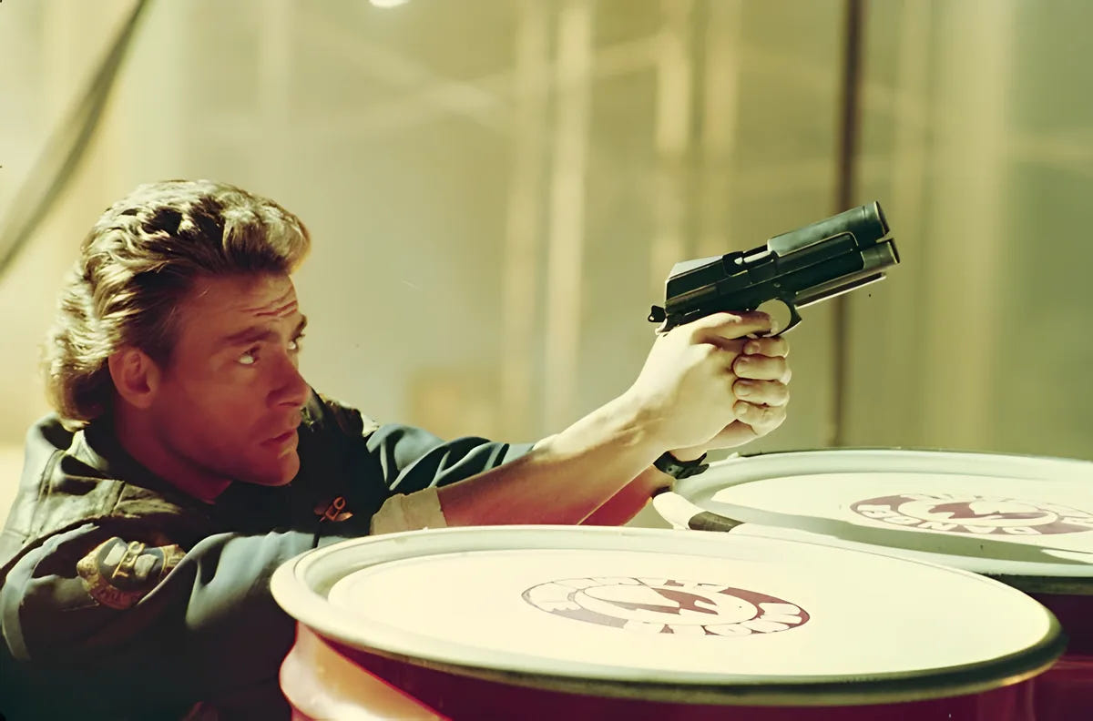 Filmszene 3 aus Timecop – 4K UHD Blu-ray. Regie: Peter Hyams