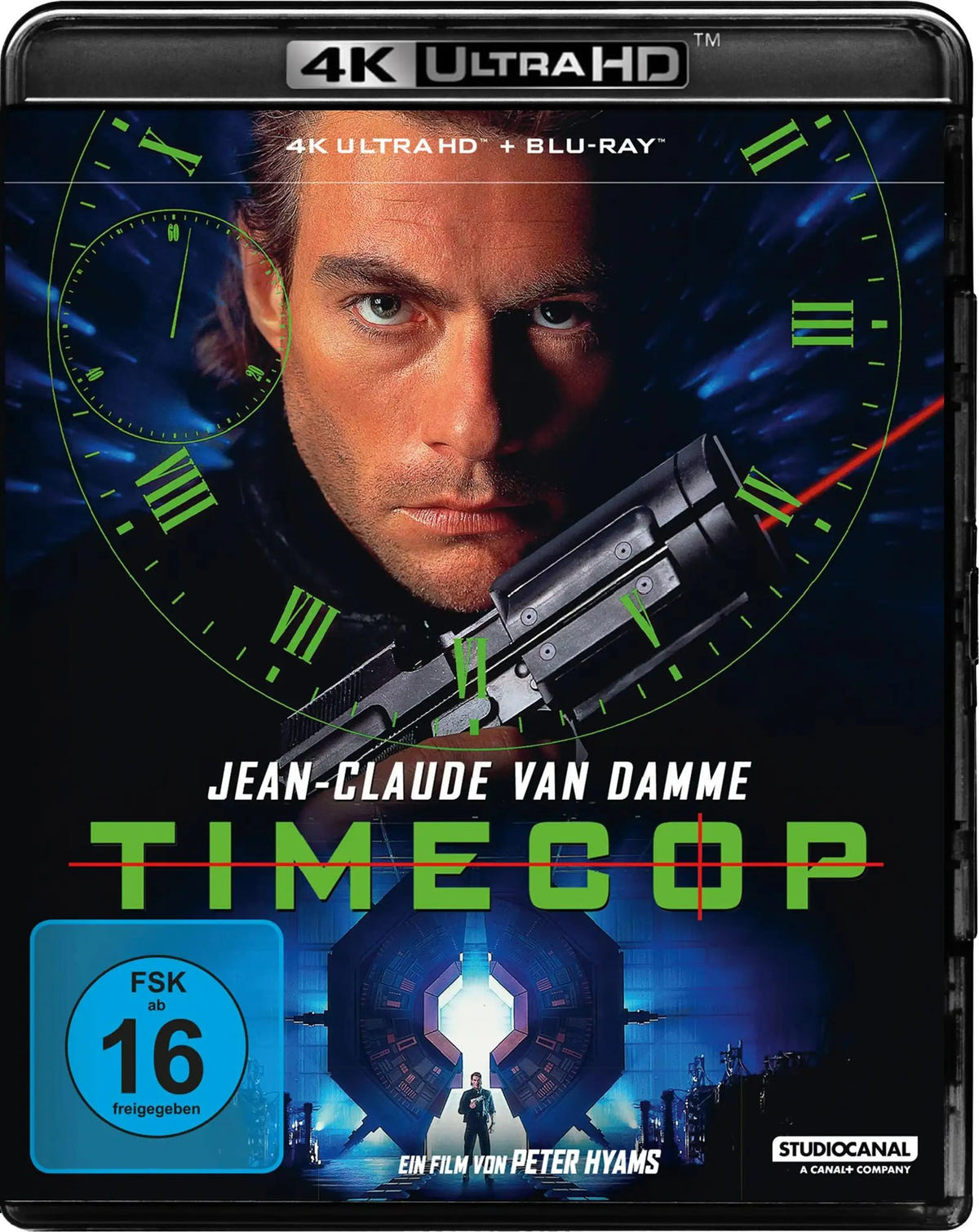 Timecop 4K UHD Blu-ray Cover – Vorderseitenmotiv