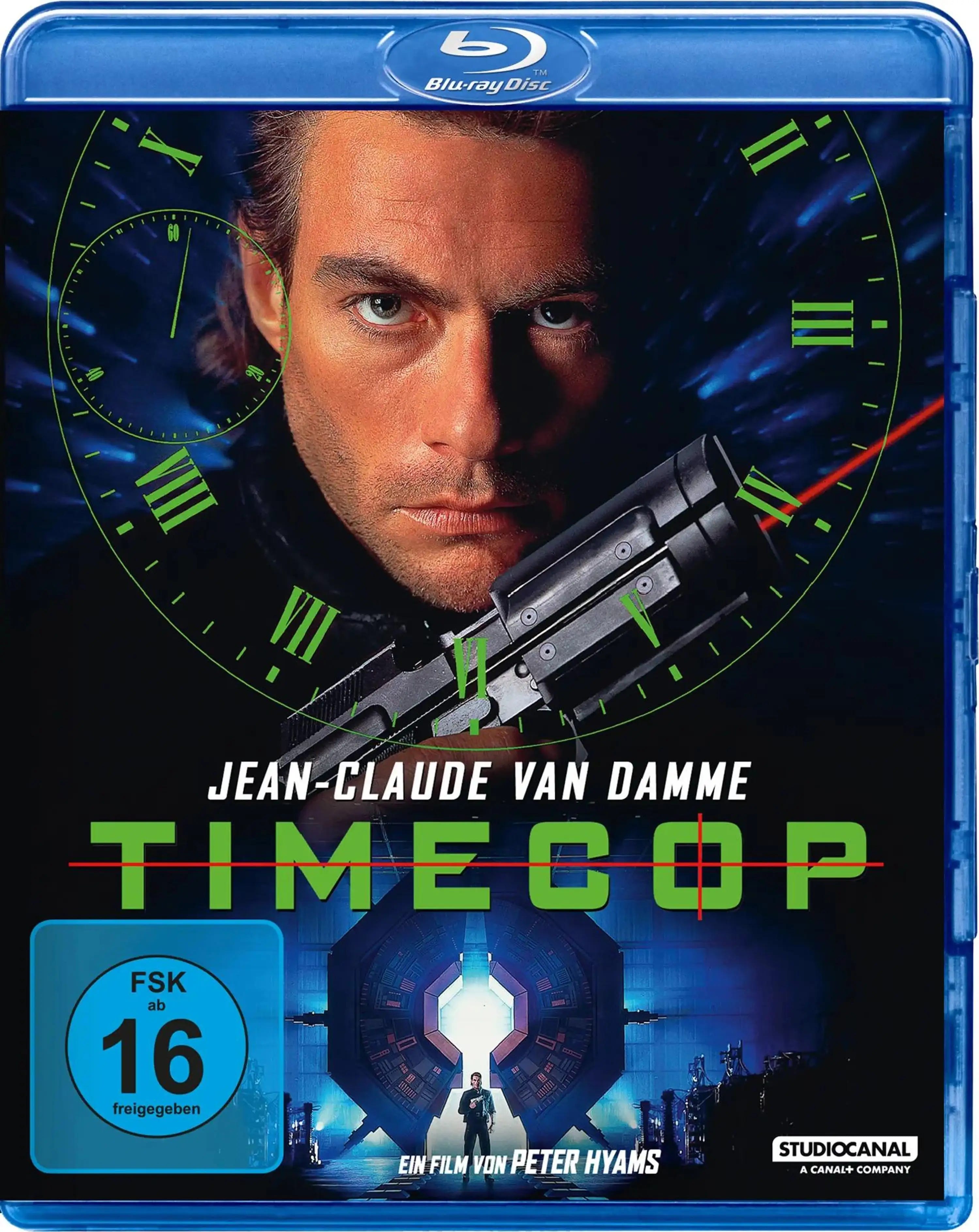 Timecop Blu-ray Cover – Vorderseitenmotiv