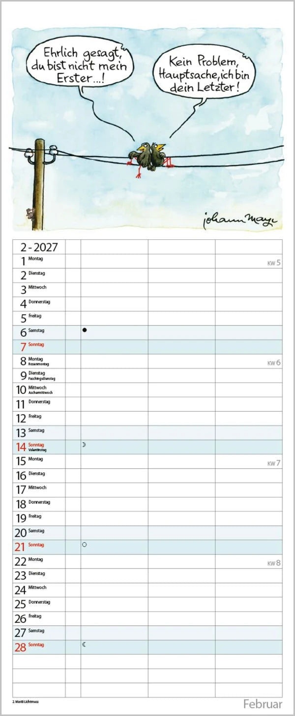Timer für 2 2027 – Ansicht