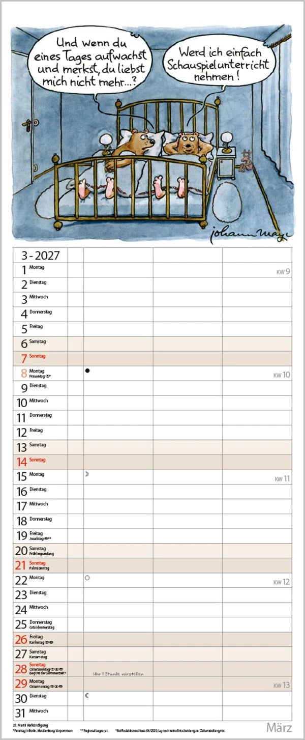 Timer für 2 2027 – Ansicht
