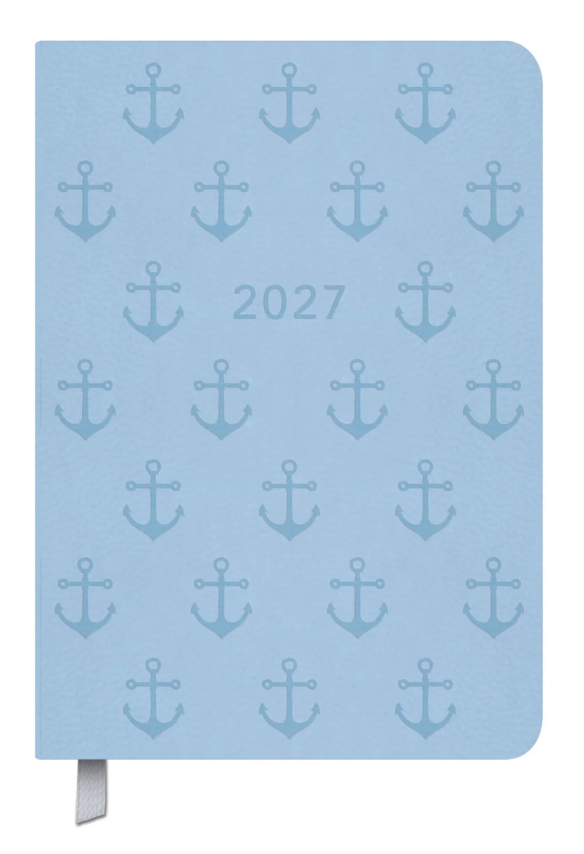 Taschenkalender: Timer Soft Touch hellblau 2027