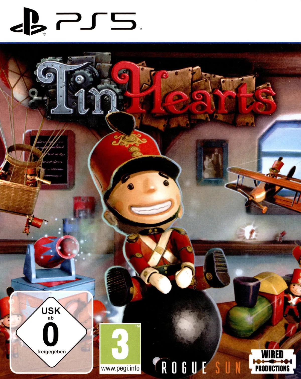 Cover: Tin Hearts für Playstation 5. Publisher: Flashpoint Germany GmbH