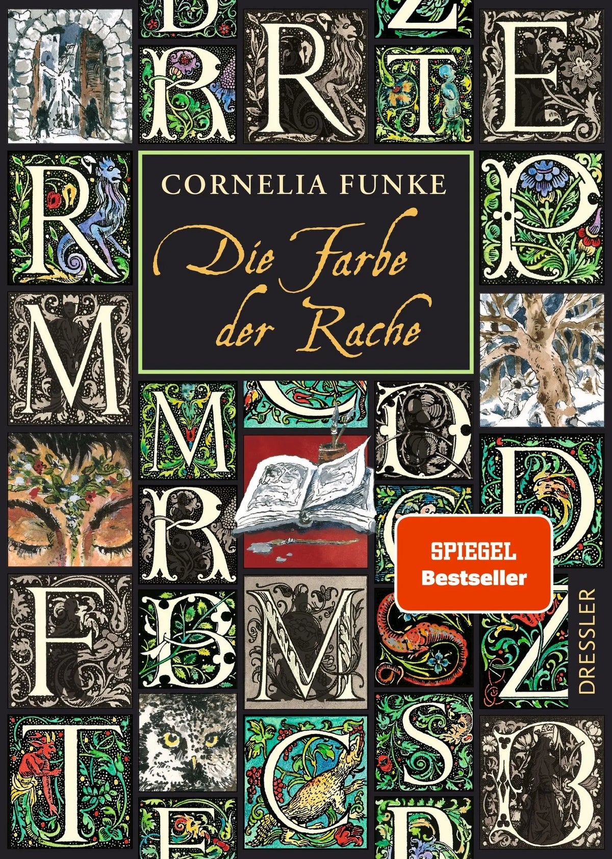 Cover: Tintenwelt 4. Die Farbe der Rache (Hardcover) von Cornelia Funke