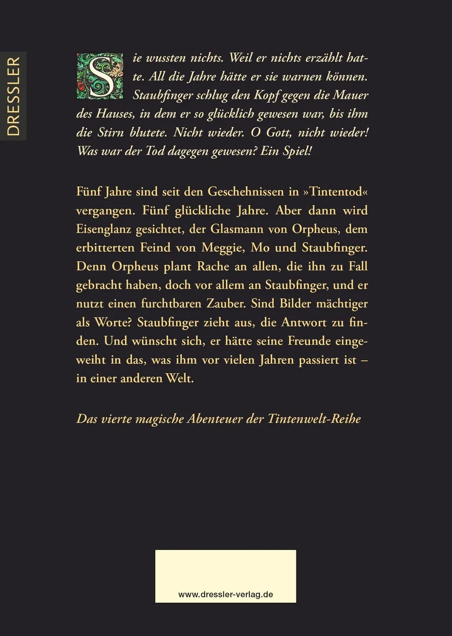 Rückseite: Tintenwelt 4. Die Farbe der Rache (Hardcover)