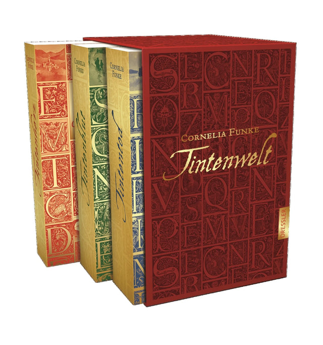 Buchcover von 'Tintenwelt. Band 1-3' - Taschenbuch von Cornelia Funke