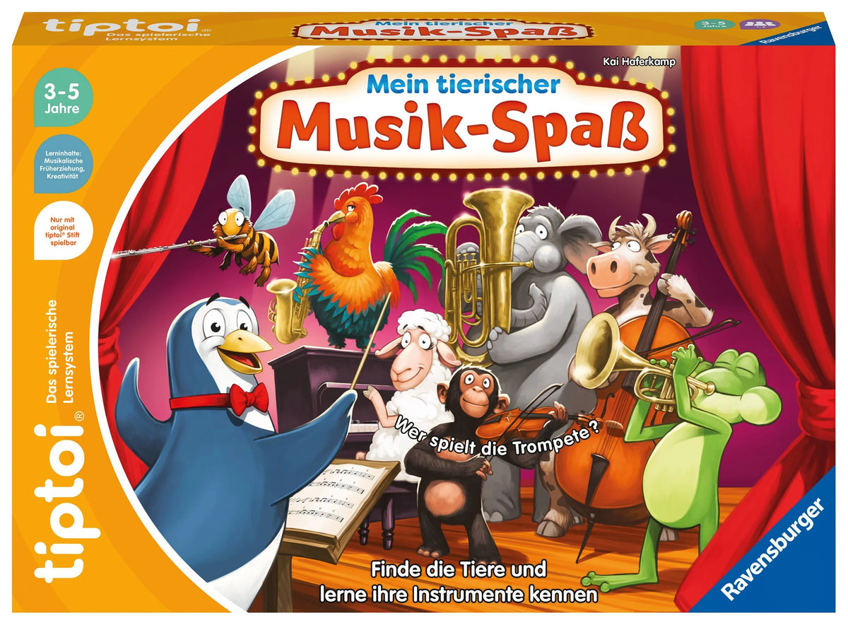 Lernspiel: tiptoi® Mein tierischer Musik-Spaß - ab 3 Jahre