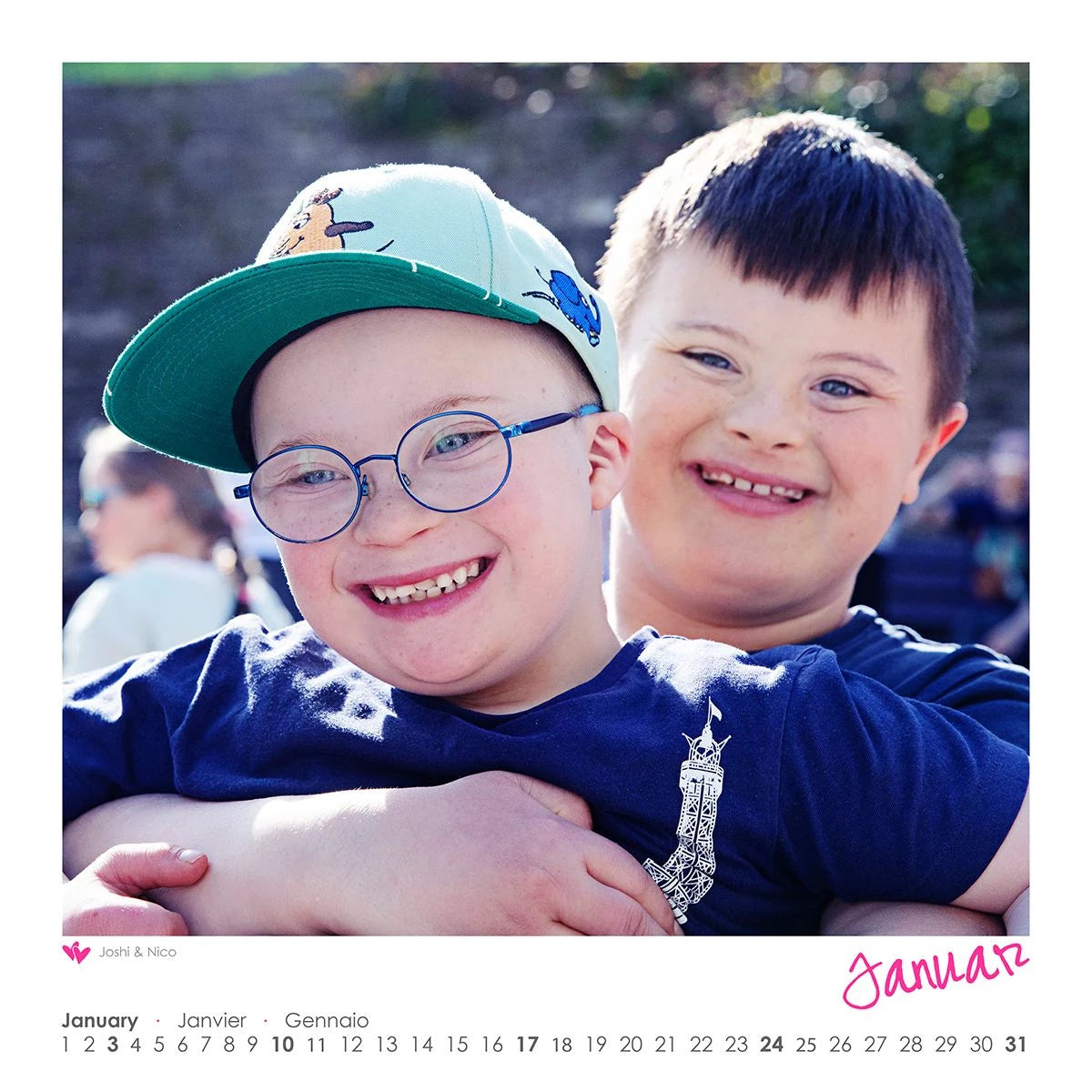 Tischkalender A little extra 2027 – Ansicht